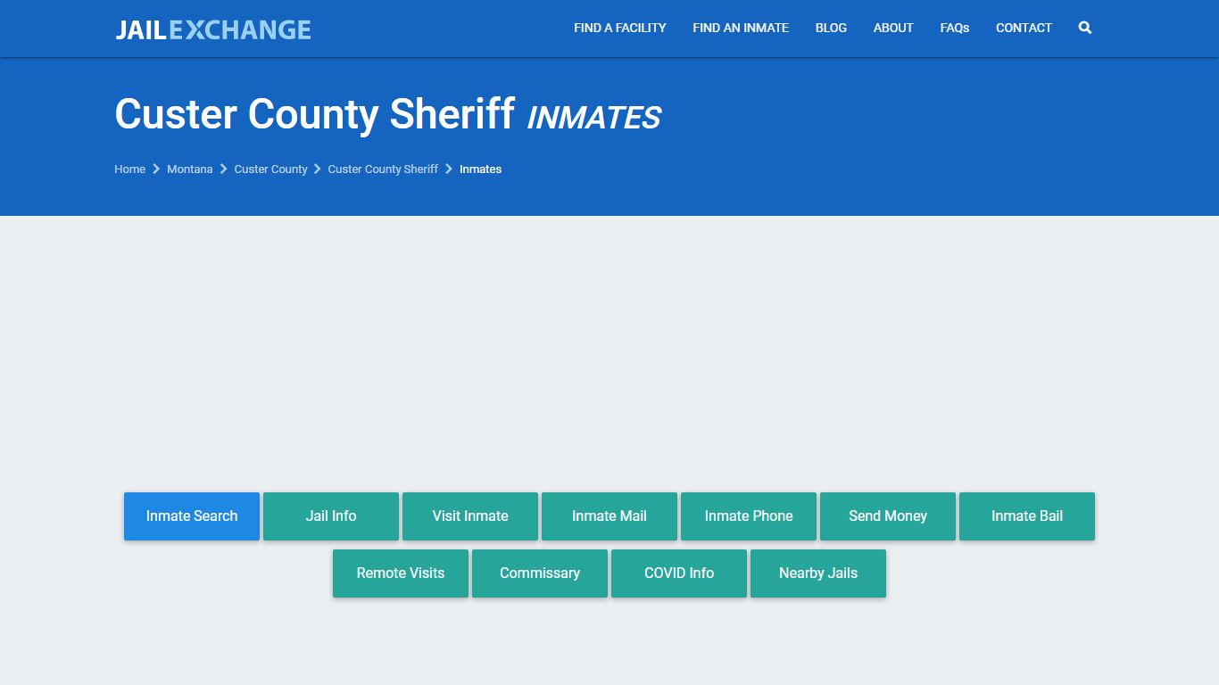 Custer County Jail Inmates | Arrests | Mugshots | MT